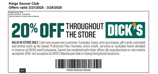 DSG Coupon